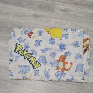 Vintage Pokemon Flat Sheet